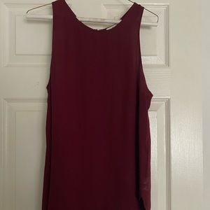 Wilfred burgundy blouse. Size medium